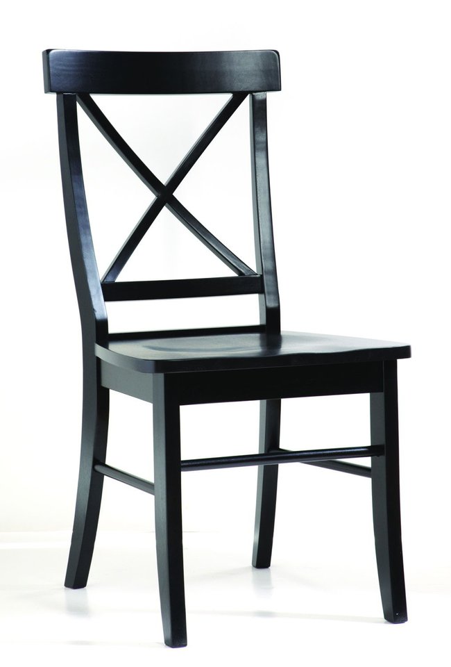 X-back Dining Chair Black or Pure White